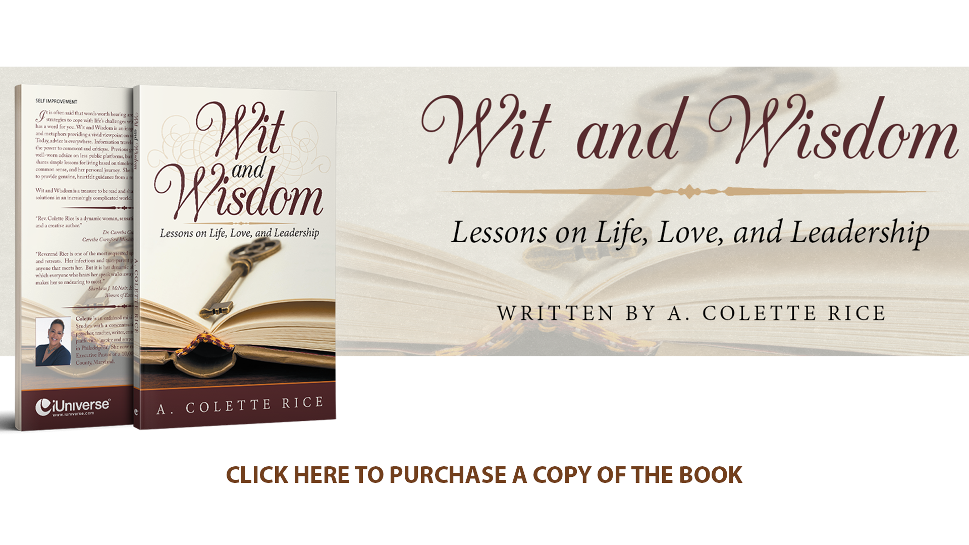 Wit and Wisdom - Rev. Rice's book
